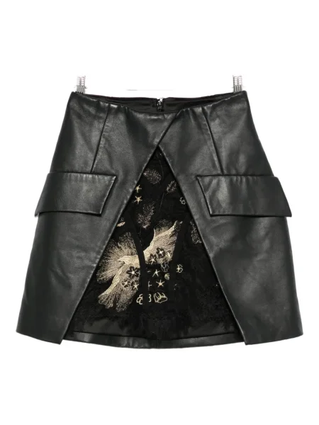 Spódnica skórzana Mitiliane Couture czarna