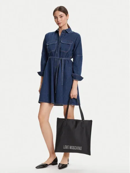 LOVE MOSCHINO Geantă negru