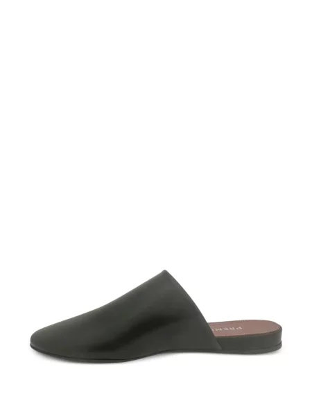 Papuci tip mules Premiata din piele negru