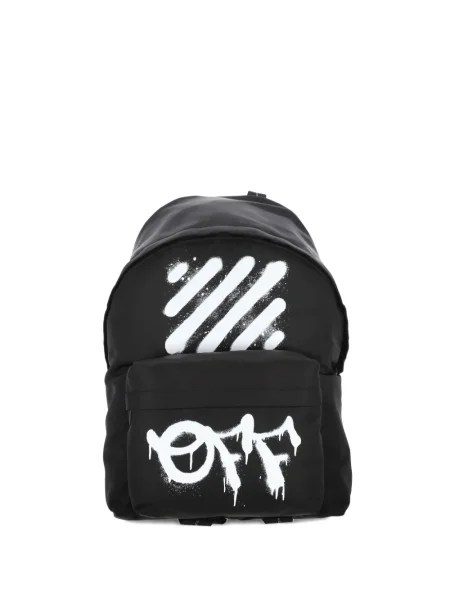 Rucsac Off-white cu imagine alb