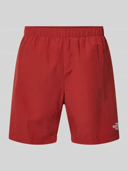 Szorty z nadrukiem z logo model ‘WATER’ The North Face czerwone
