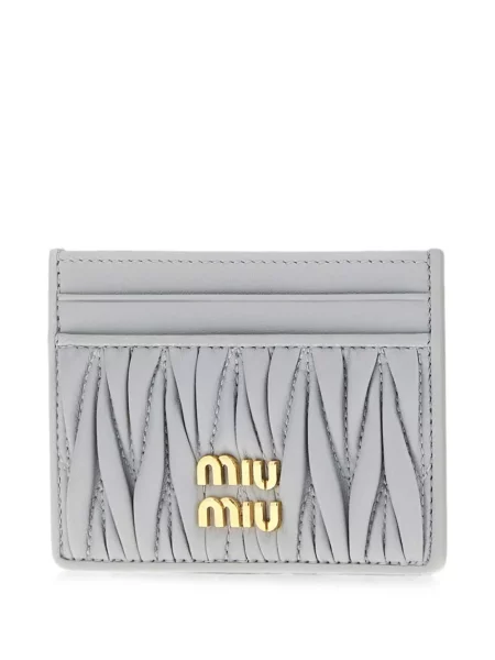 Portofel Miu Miu gri