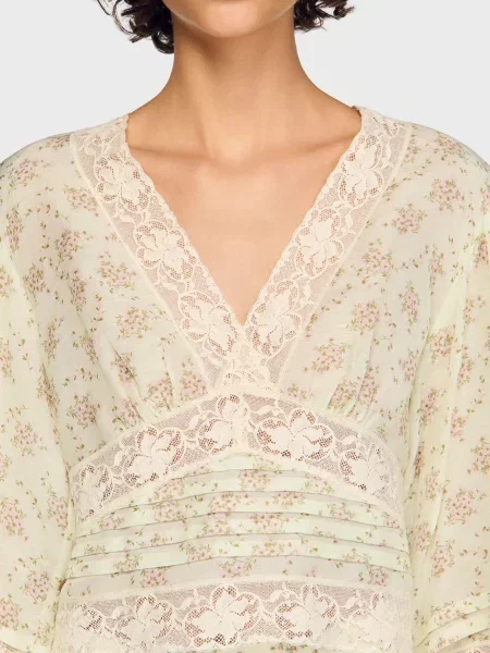 Блуза Sandro біла