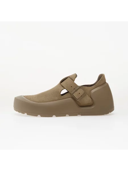 Sneakers Birkenstock Reykjavik Nubuck Leather Unisex Triple Taupe EUR 40