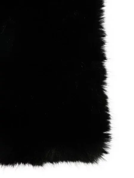 Fular By Malene Birger cu blană negru