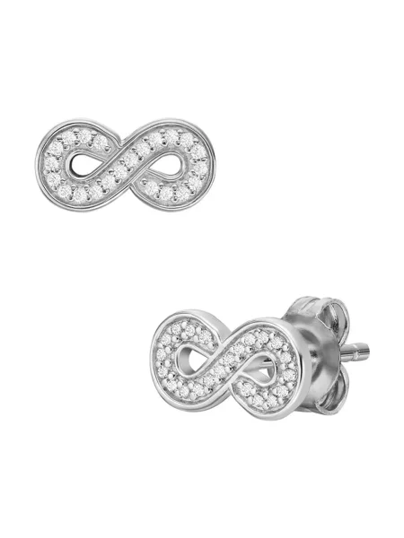 Срібні сережки Fossil