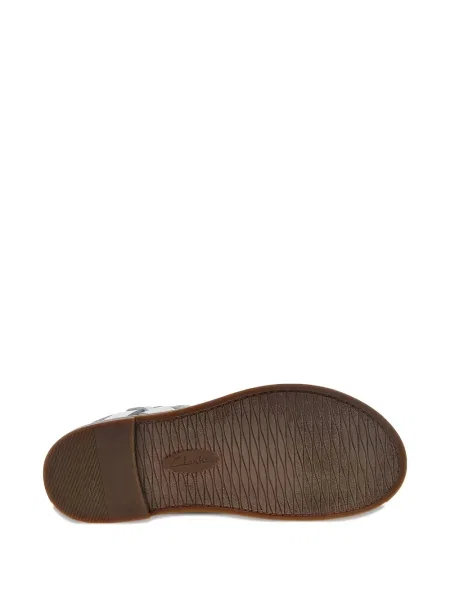 Remenčić sandale Clarks Originals sa kopčom bijela