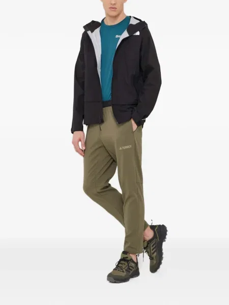 Geacă The North Face cu glugă negru