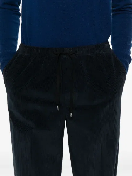 Pantaloni Cellar Door de catifea cord negru