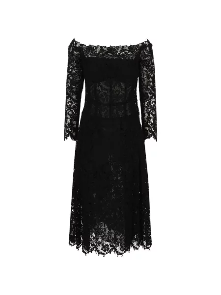 Rochie Fendi din dantelă negru
