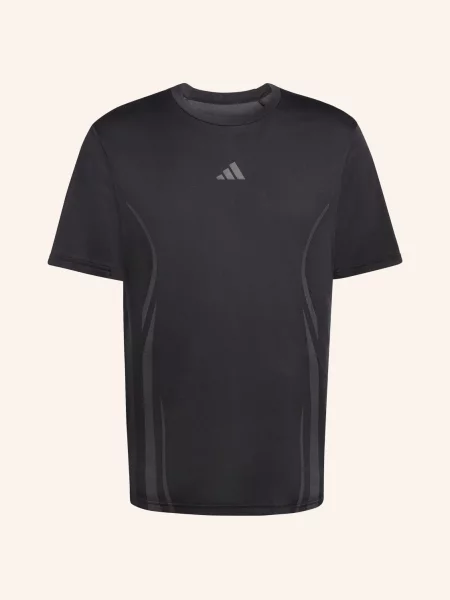Adidas Tričko Airchill / tmavě šedá černá