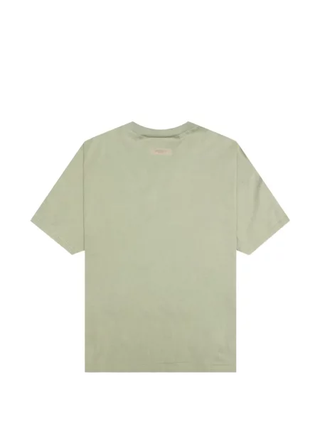Koszulka Fear Of God Essentials z nadrukiem zielona