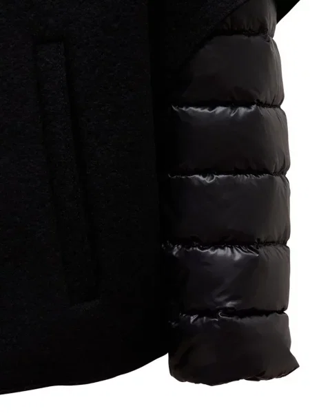 Palton Herno cu glugă negru