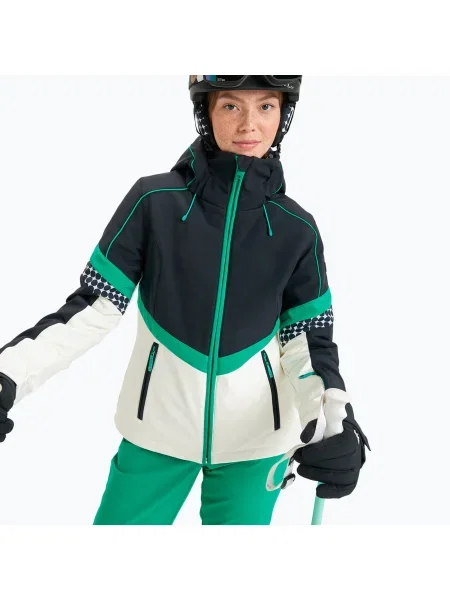 Geacă de snowboard pentru femei ROXY Peak Chic Softshell true black negru