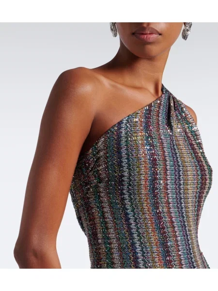 Rochie Missoni cu un umăr gol