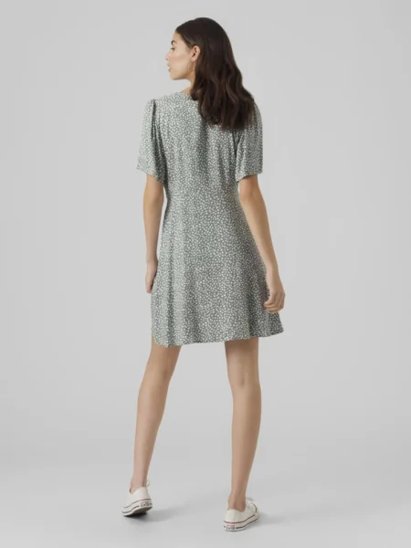 VERO MODA Ingruhák ALBA pasztellzöld / fehér zöld