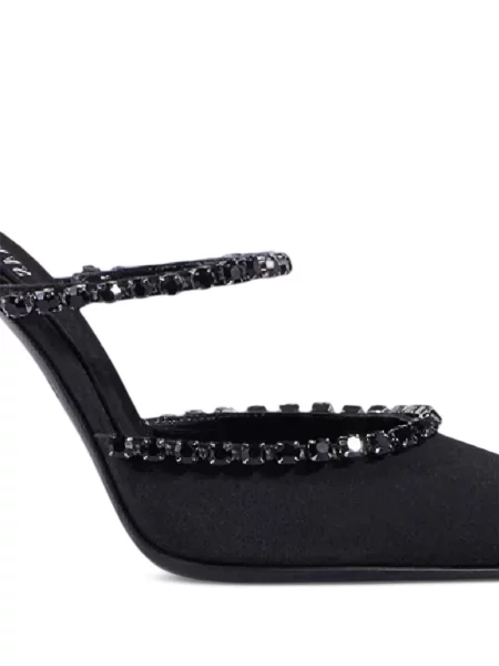 Mule natikače Paris Texas s kristalima crna