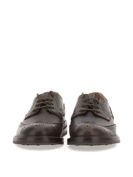 Pantofi derby Duca Heritage din piele maro