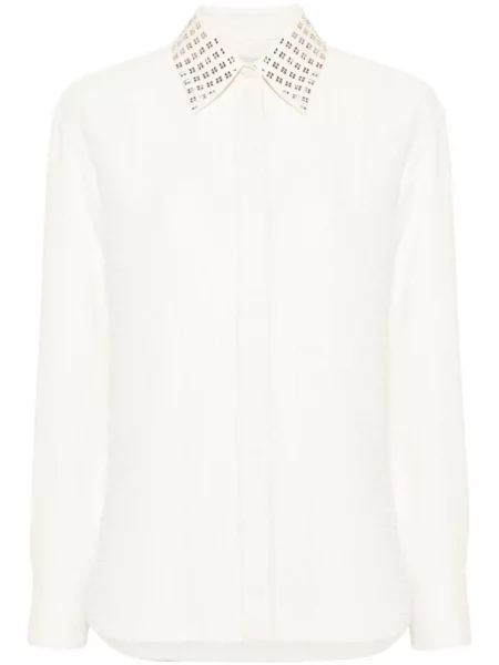 Koszula Golden Goose w kratkę biała