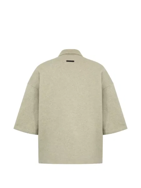 Περικομμένο polo Fear Of God Essentials γκρι
