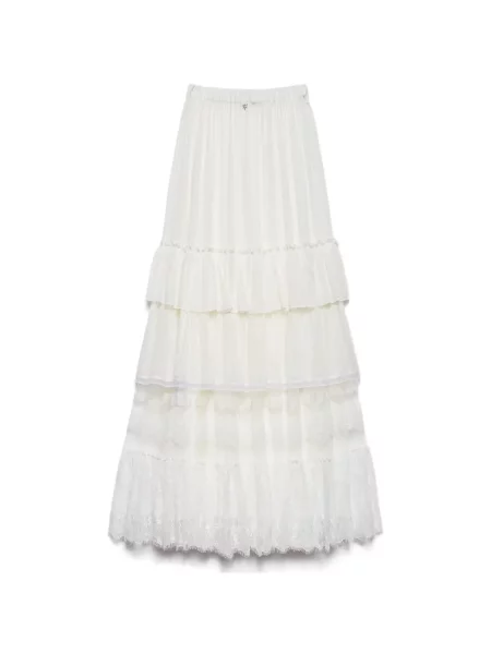 Fusta maxi Aniye By cu volane din dantelă