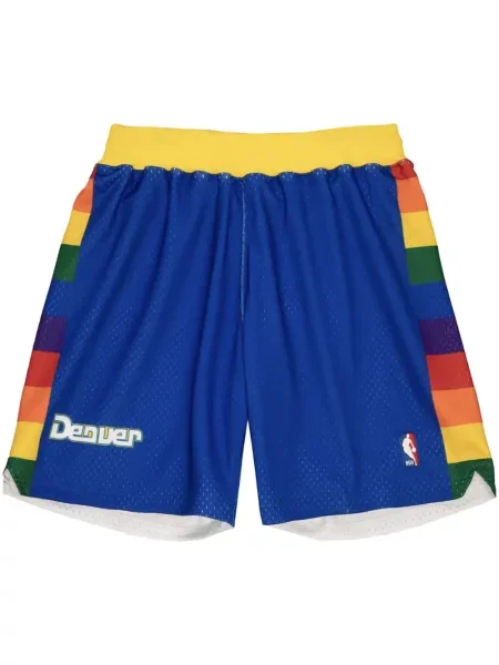 Pantaloni scurți Mitchell & Ness albastru