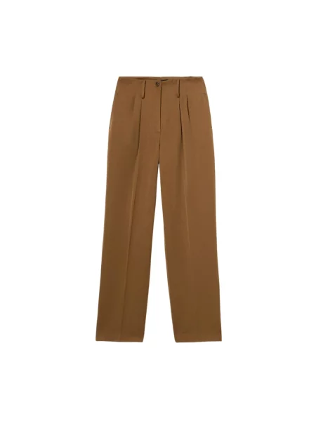 Spodnie Brooks Brothers brązowe