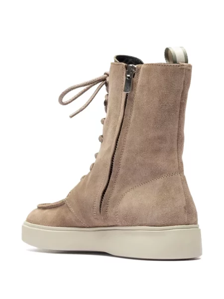 Botine Officine Creative cu șireturi din dantelă
