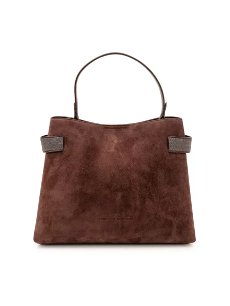Shopperka Brunello Cucinelli brązowa
