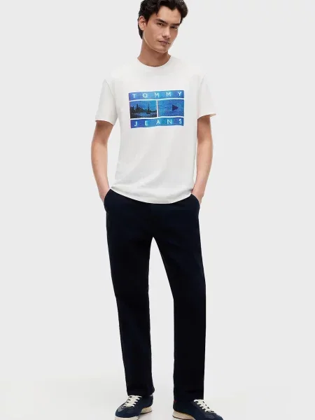 Футболка Tommy Jeans біла