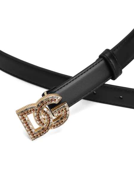 Diržas Dolce & Gabbana su sagtimis juoda