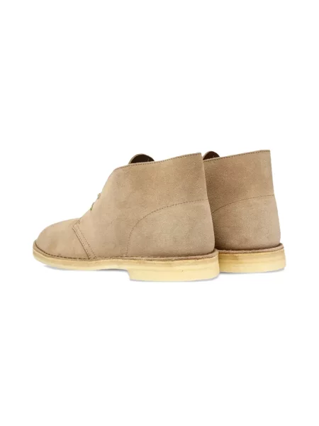 Ghete desert Clarks din piele de căprioară maro