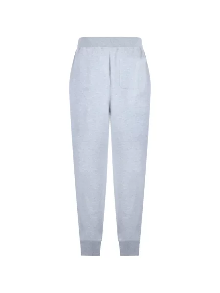 Pantaloni Fedeli alergare conici cu cordon gri