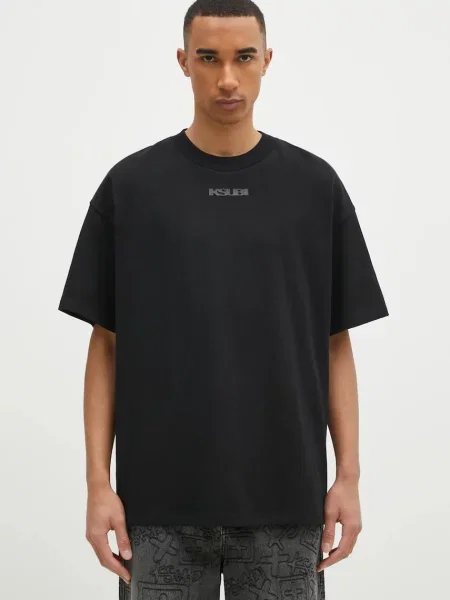 Kratka majica KSUBI Sott Ekcess črna
