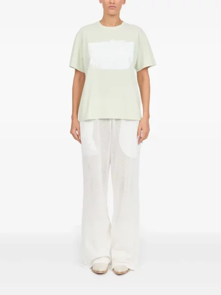 Тениска Mm6 Maison Margiela зелено