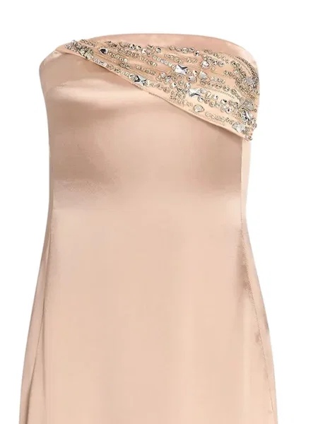 Maxi rochie maxi Genny fără bretele de costum