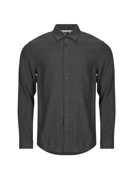 Košulja Tommy Jeans od flanela siva