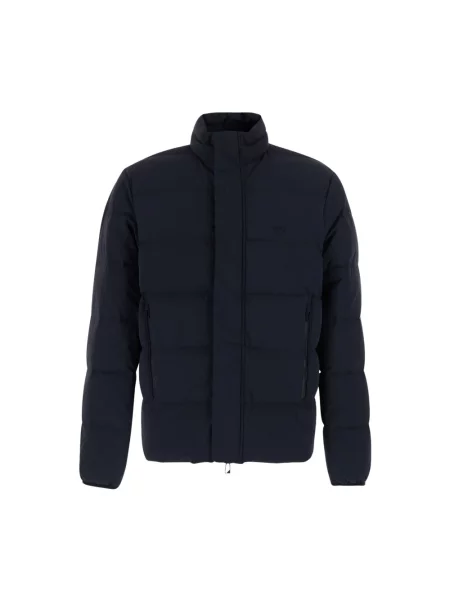 Kurtka puchowa Emporio Armani niebieska