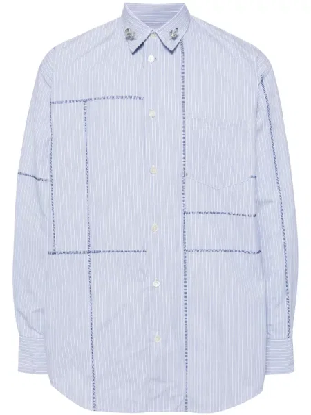 Риза Doublet синьо