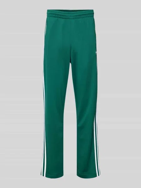 Spodnie dresowe z elastycznym pasem Adidas Originals zielone