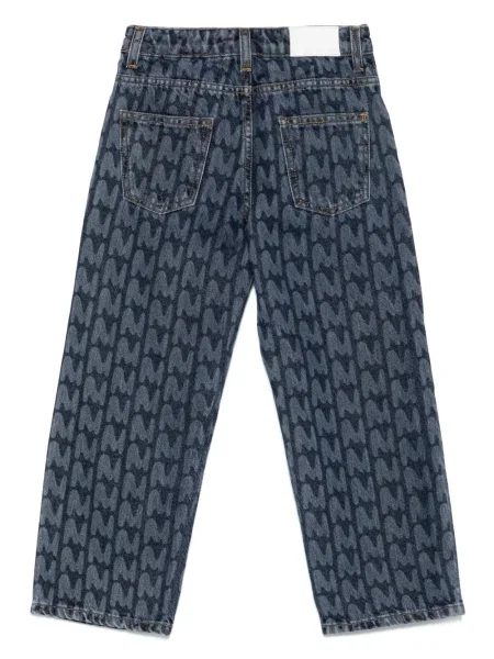 Jeansy dziecięce Msgm niebieskie