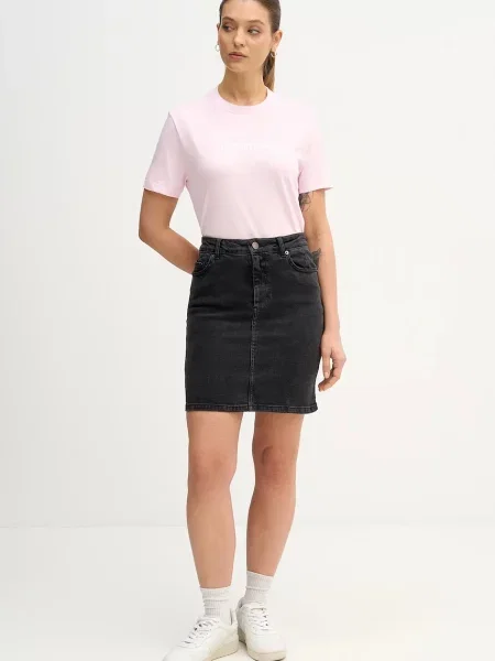 Tričko Calvin Klein Jeans ružová
