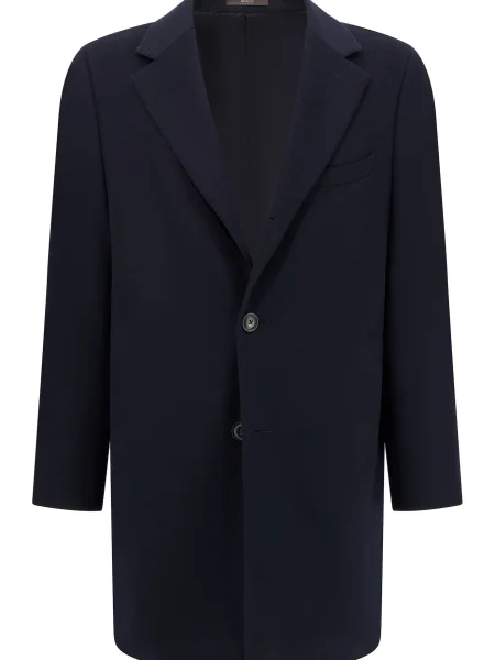 Boggi Milano Palton de primăvară-toamnă marin albastru