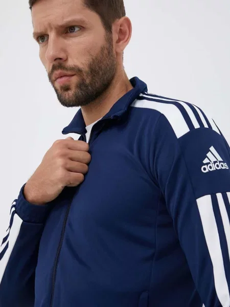 Суитчър Adidas Performance с апликация тъмносиньо