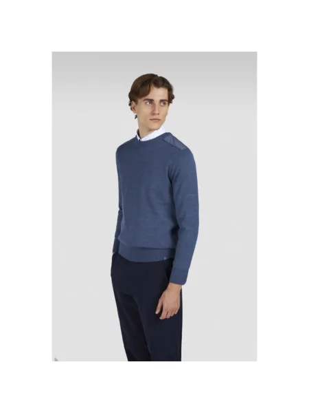 Sweter Paul & Shark niebieski