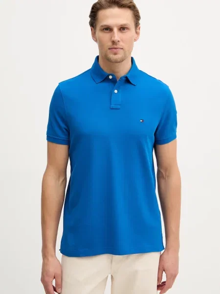 Tommy Hilfiger polo niebieskie