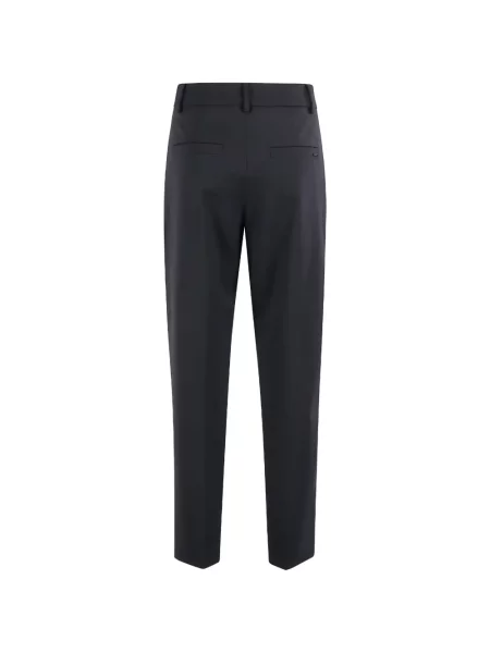 Cu centură pantaloni Seventy conici albastru
