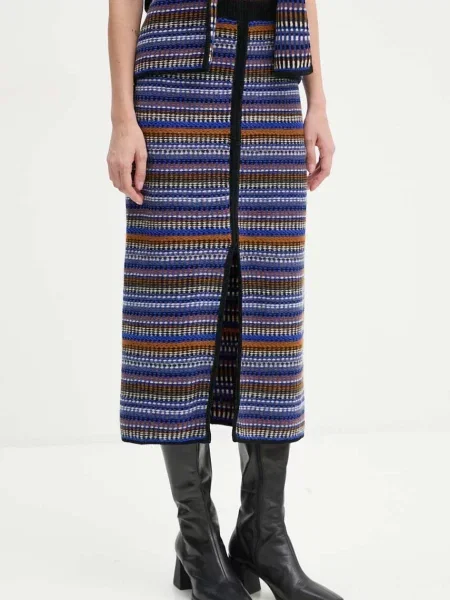 Fustă Ba&sh albastru