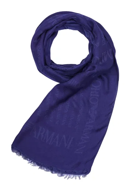 ARMANI Šal Emporio Armani Schal' plava