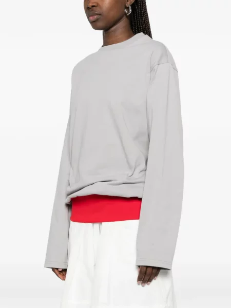 Lung tricou Lii gri
